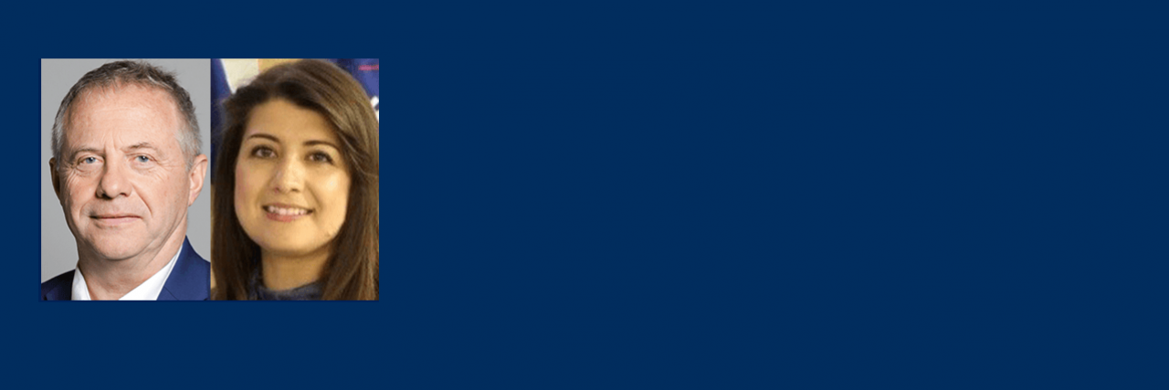 Lord John Mann and Rola Brentlin