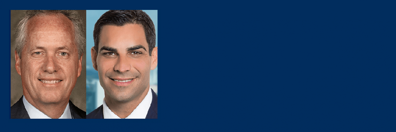 Mayor Greg Fischer and Mayor Francis X. Suarez 