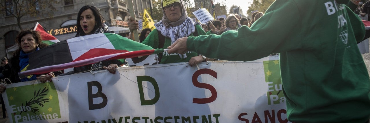 What is the boycott, divestment, and sanctions movement?