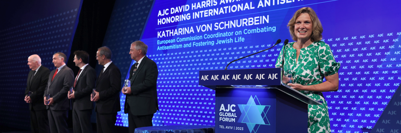 International  Antisemitism Envoys Receive Inaugural AJC David Harris Award from American Jewish Committee