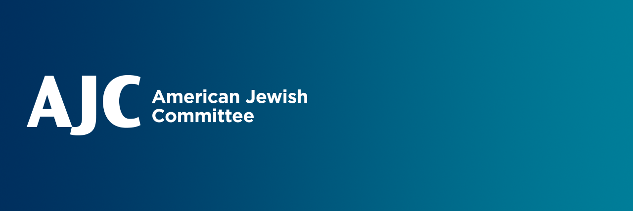 AJC American Jewish Committee logo and spelled out