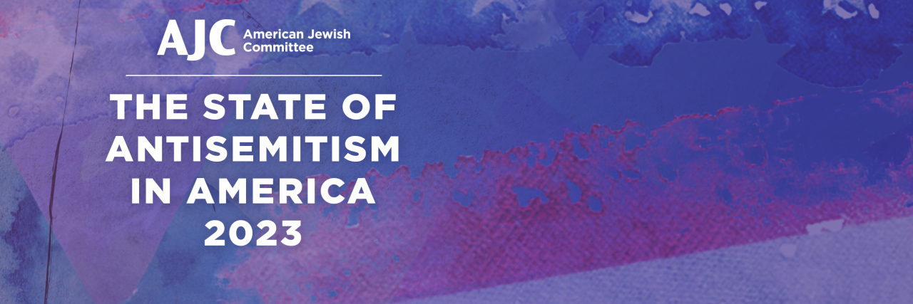 AJC's State of Antisemitism in America 2023 on Purple
