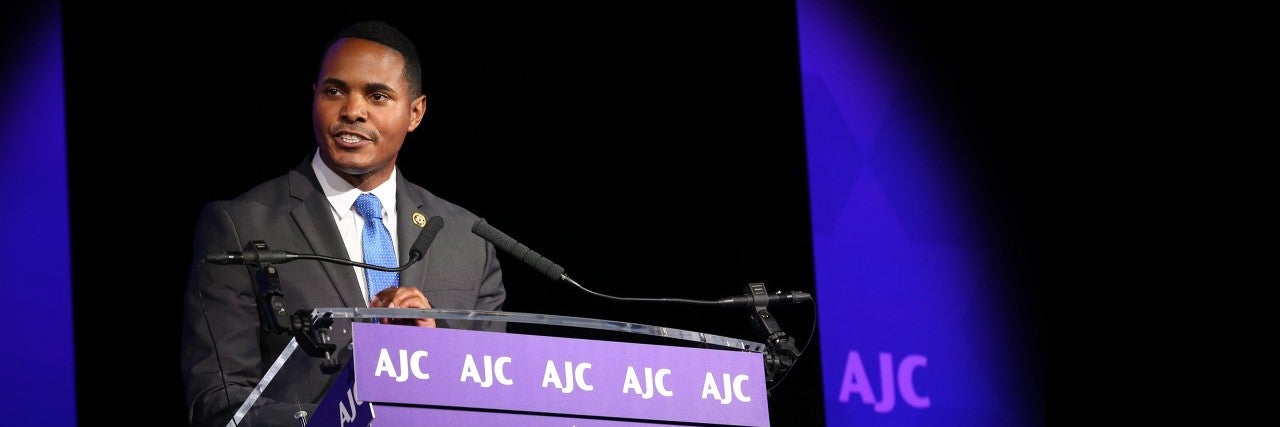 Ritchie Torres Stands with Israel at AJC Global Forum 2024