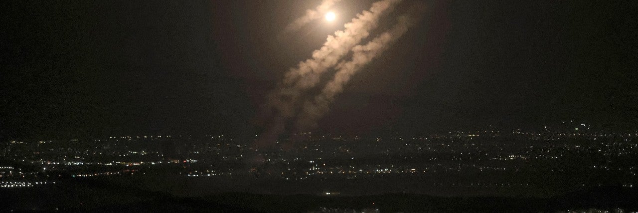 Iranian missile attack against Israel