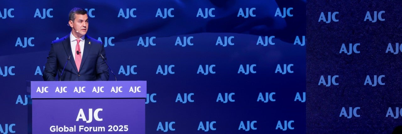 Paraguay’s President Santiago Peña at AJC Global Forum 2025