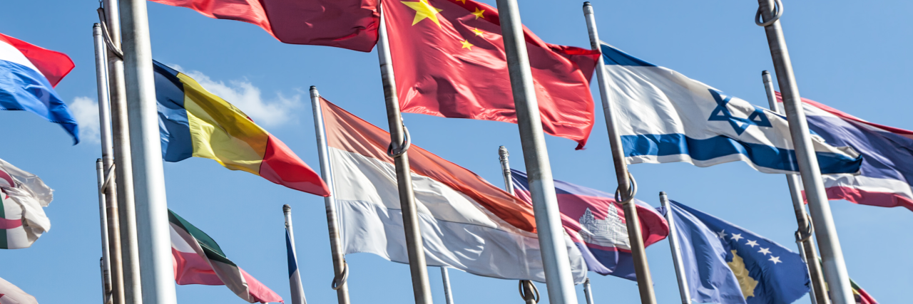 flags from around the world