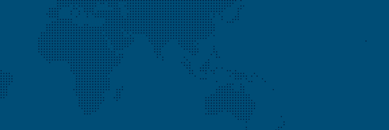 Blue map featuring Africa