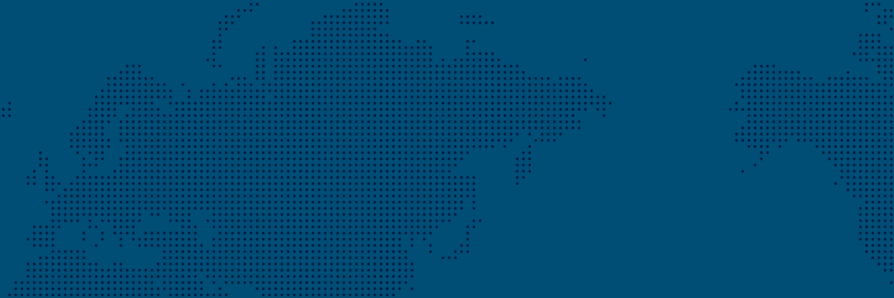 Blue map featuring Europe