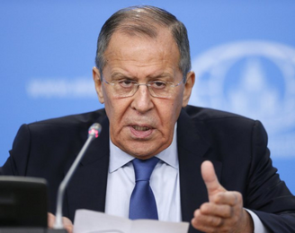 Russian FM Sergei Lavrov 