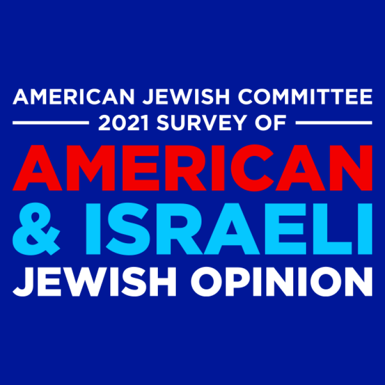 American Jewish Committee 2021 Survey of American and Israeli Jewish Opinion