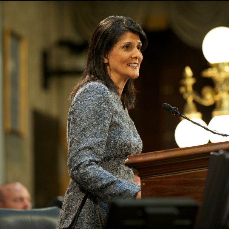 AJC Provides Questions for Nikki Haley Confirmation Hearing