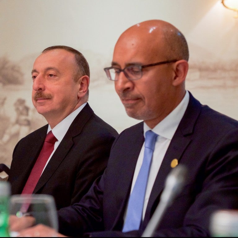 AJC Meets President, Senior Officials in Baku