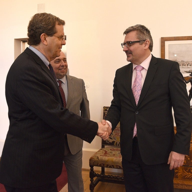 AJC Delegation Visits Czech Republic Following Opening of AJC Central Europe
