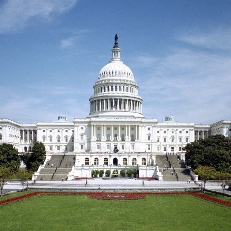 Photo of the Capitol Building during the day