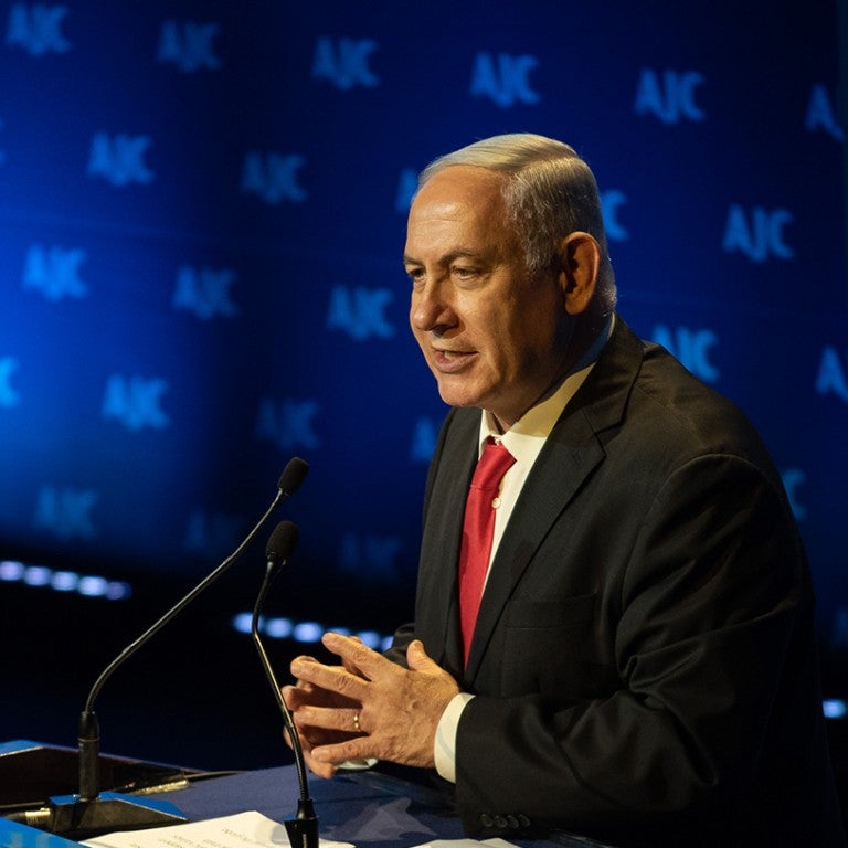 Photo of PM Netanyahu