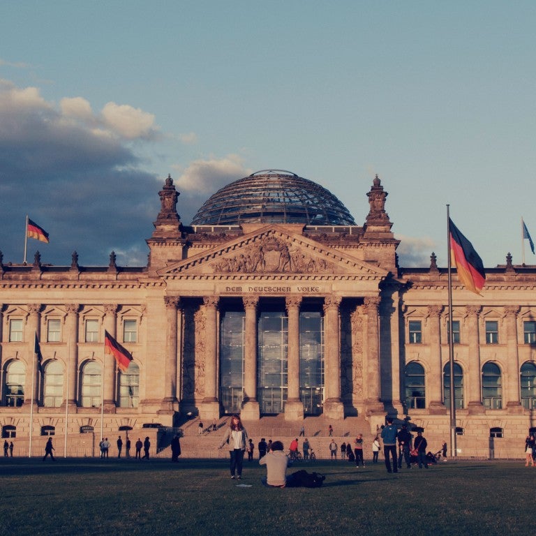 Image of the German Parliament, the Reichstag