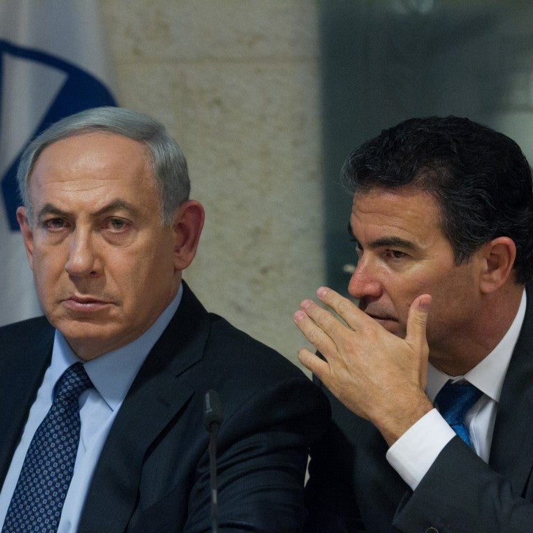 Photo of Prime Minister Netanyahu and Mossad Chief Yossi Cohen
