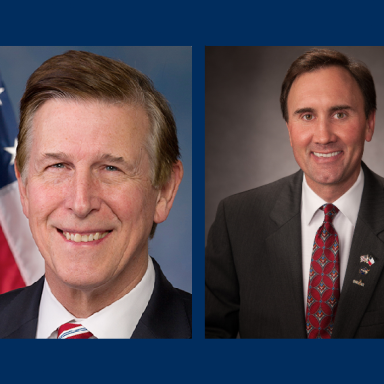 Representatives Don Beyer (D-VA) and Pete Olson (R-TX)