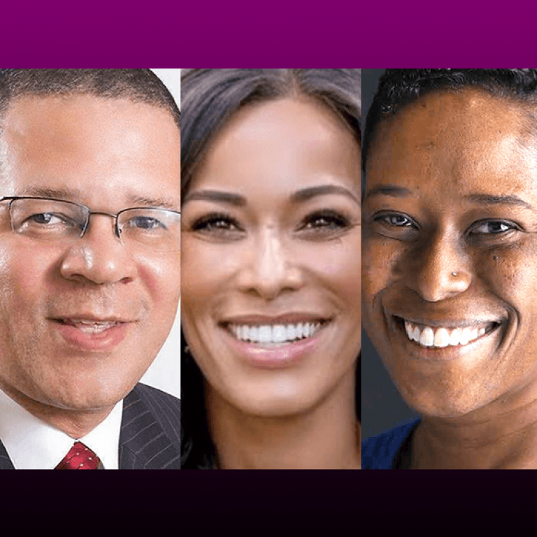 Dr. John Eaves, Tiffany Harris, Rabbi Sandra Lawson