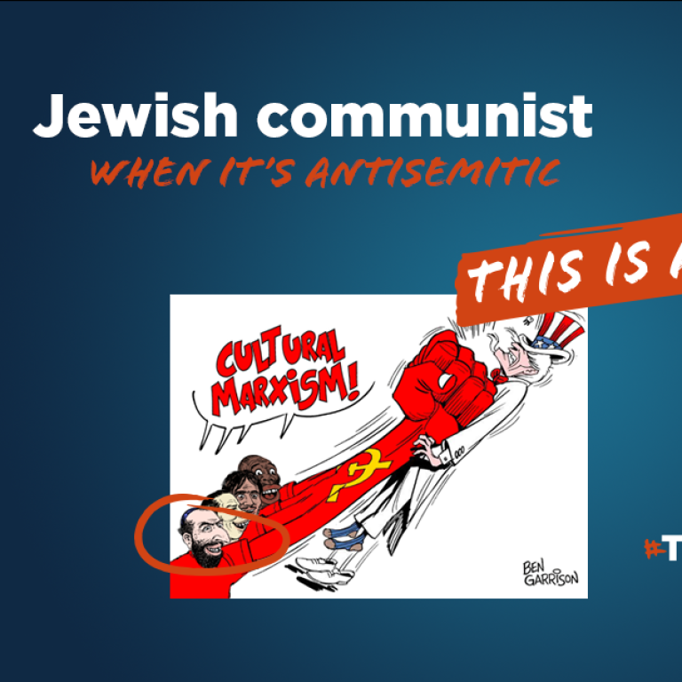 Jewish communist - This is Antisemitic - Translate Hate