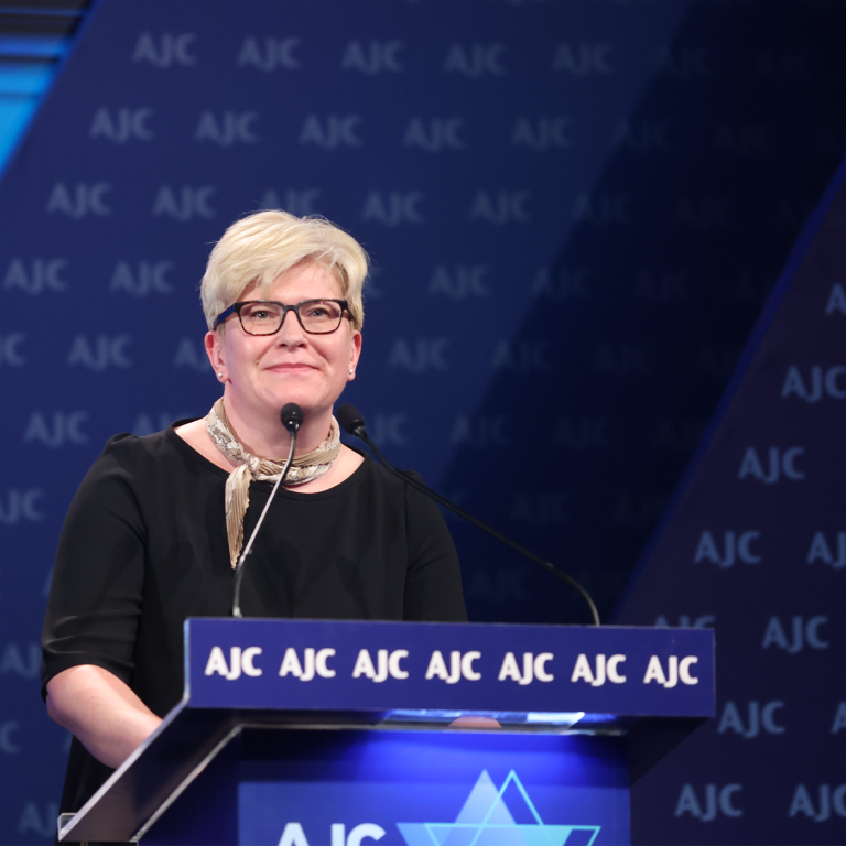Prime Minister of Lithuania Ingrida Šimonytė Remarks to AJC Global Forum 2023