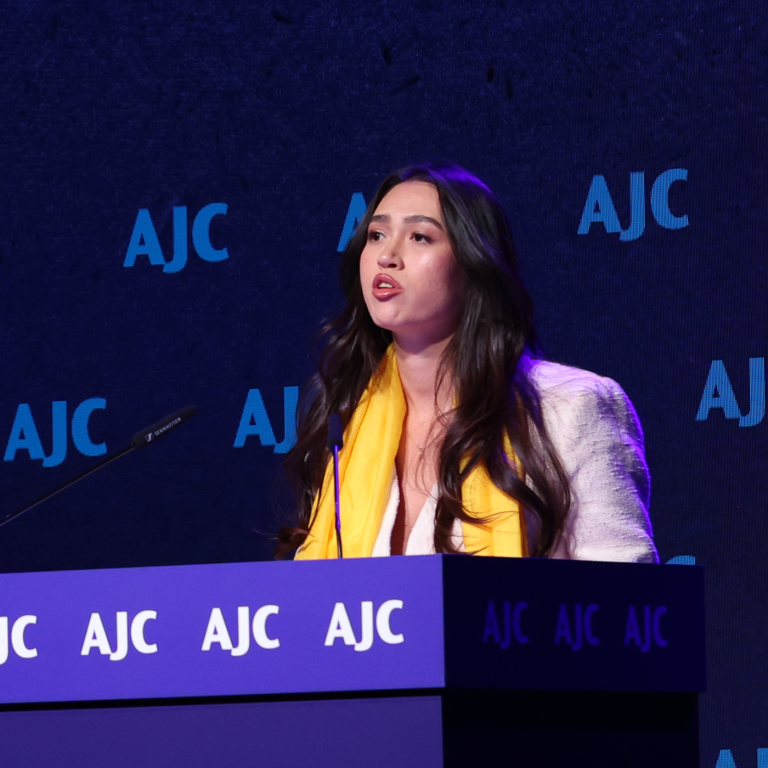 Noa Argamani at AJC Global Forum 2025