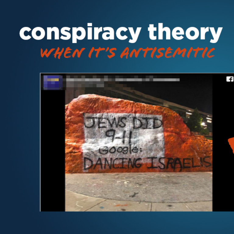conspiracy theory -  when this is Antisemitic - Translate Hate