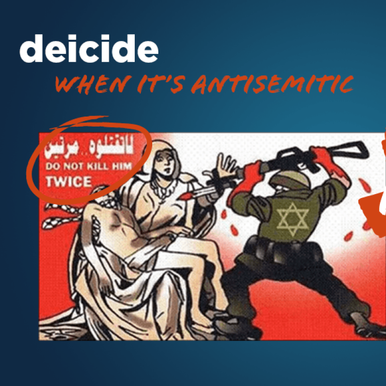 deicide - when this is Antisemitic - Translate Hate