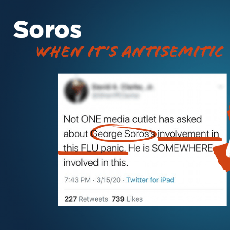 Soros - see when this is Antisemitic - Translate Hate