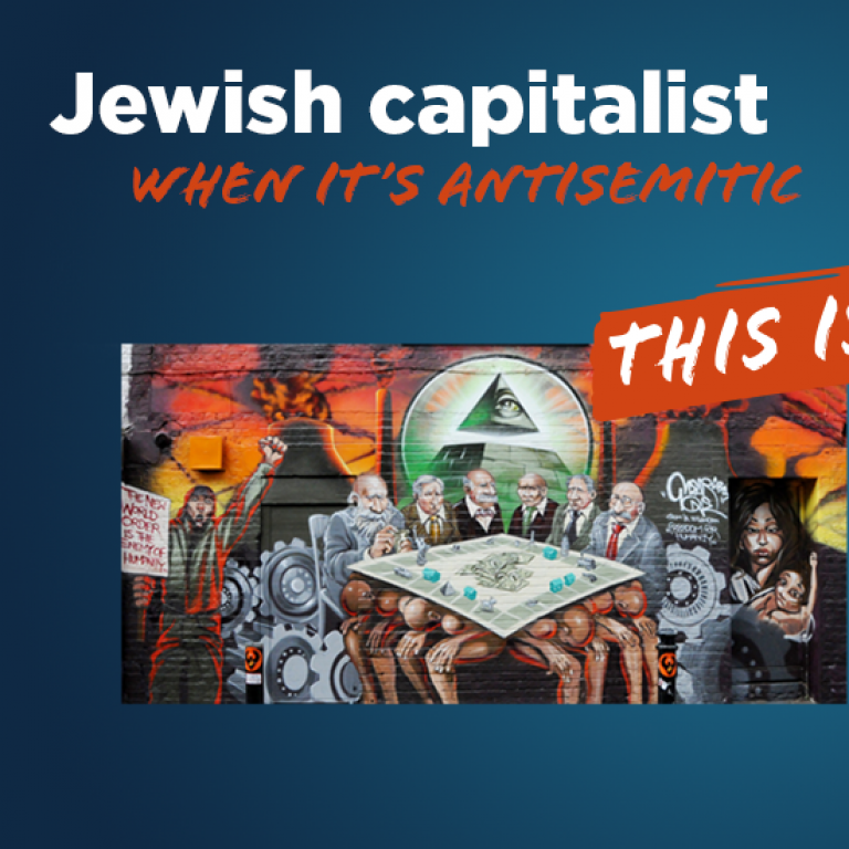Jewish capitalist  - when this is Antisemitic - Translate Hate