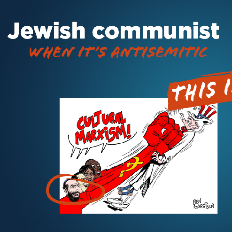 Jewish communist - when this is Antisemitic - Translate Hate