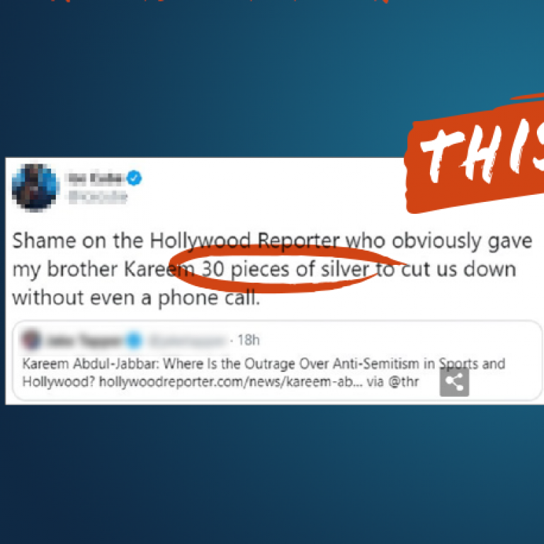 Judas/30 pieces of silver - when this is Antisemitic - Translate Hate