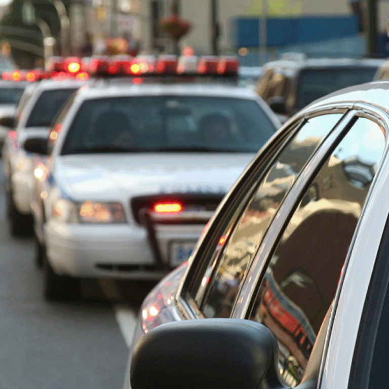 Photo of police cars