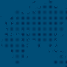 Blue map featuring Europe